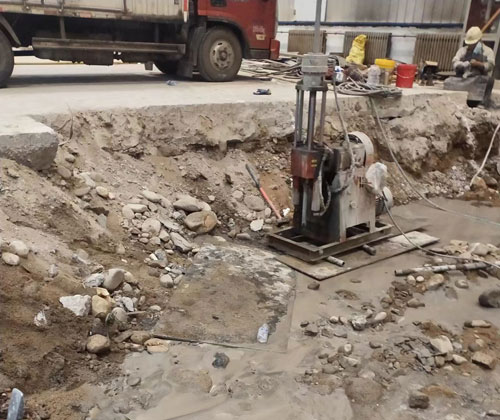 盐亭公路下沉压浆